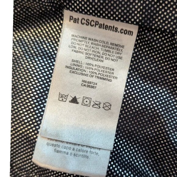 Columbia Omni-Heat Whirlibird Interchangable Black Puffer Jacket Liner SZ Small - Picture 11 of 15